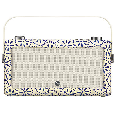 VQ Hepburn Mk II DAB+/FM Bluetooth Digital Radio, Emma Bridgewater Design Blue Daisy